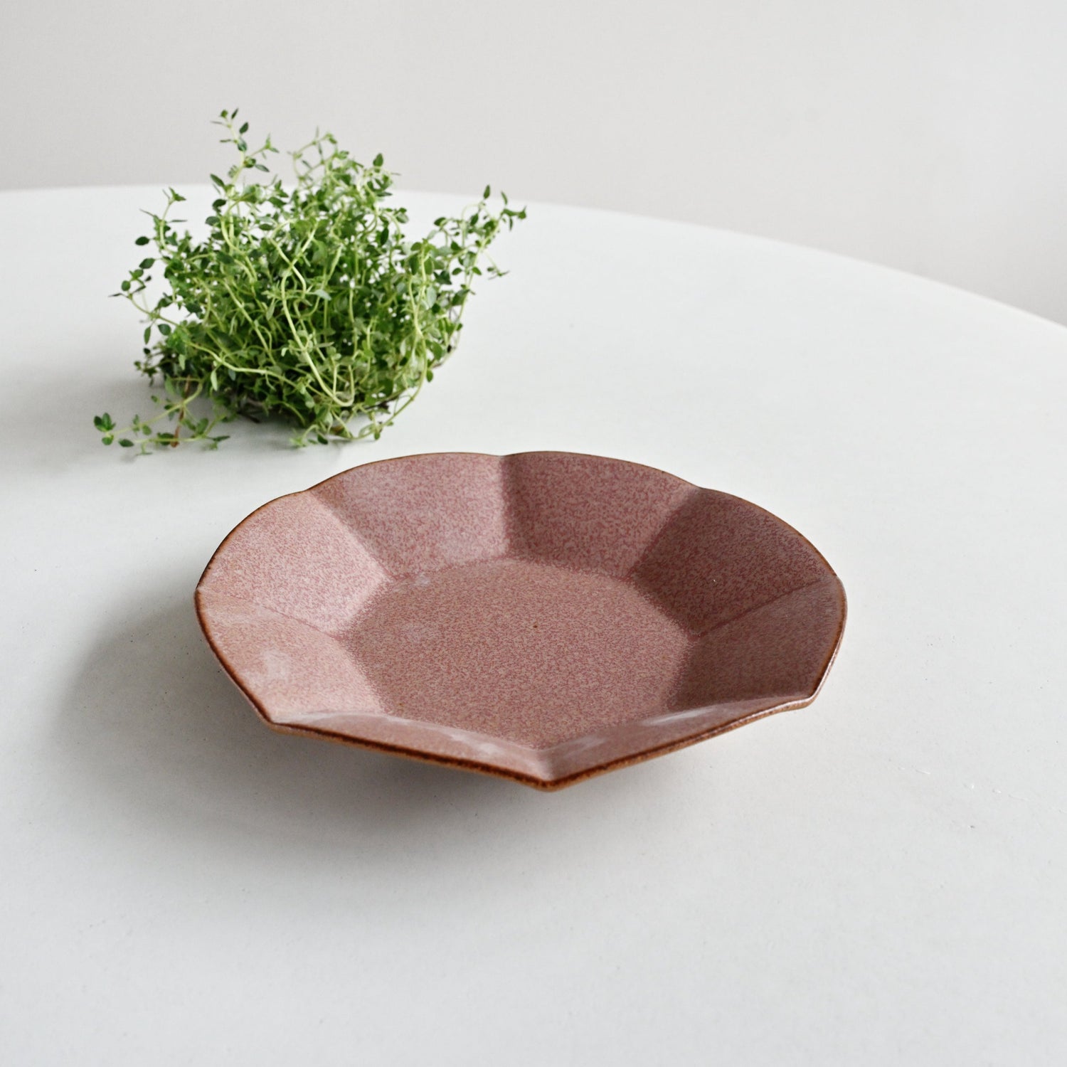 Dusty Pink Chuzara Plate