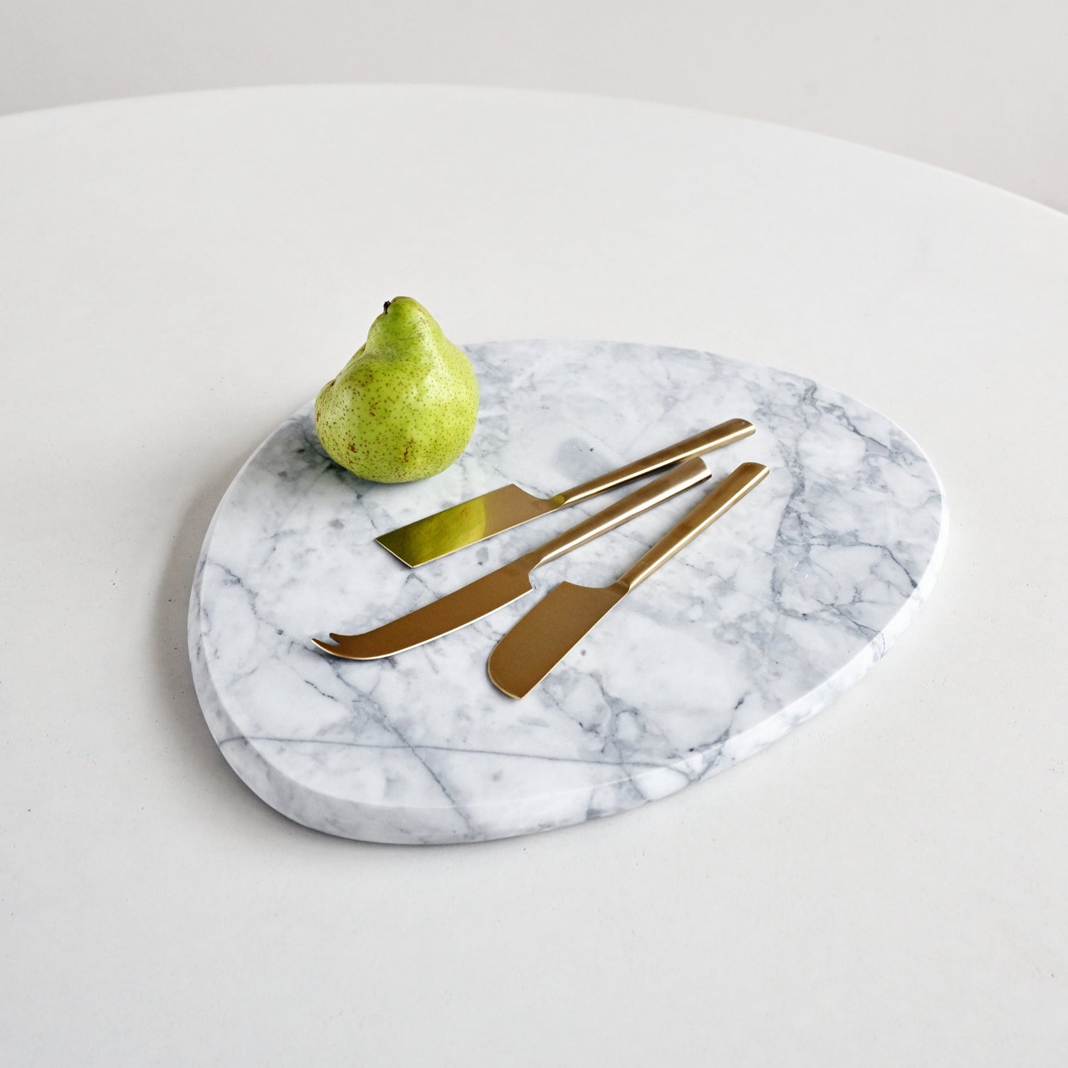 Novaro Cheese Knife Set Gold (Set of 3)