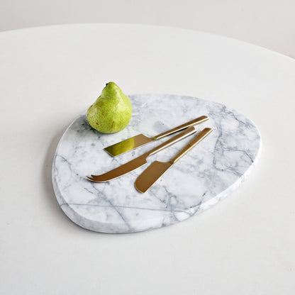Novaro Cheese Knife Set Gold (Set of 3)