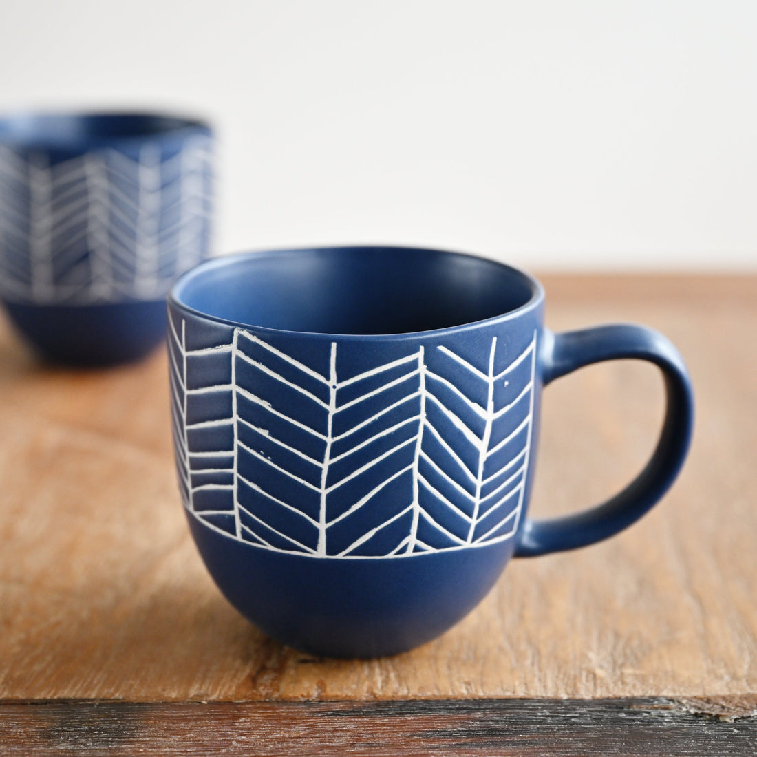 Dwell Mug Herringbone Matte