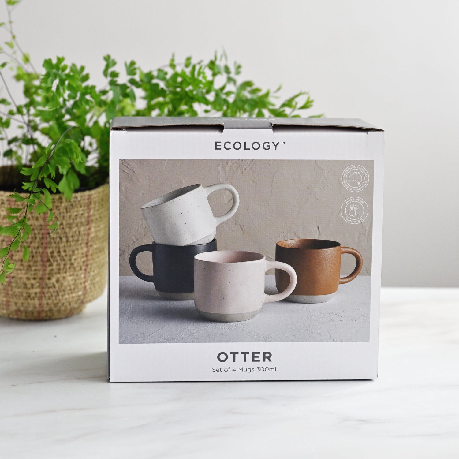 Otter Mugs (Set of 4)