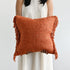 Ahaan Burnt Orange Cushion Cover