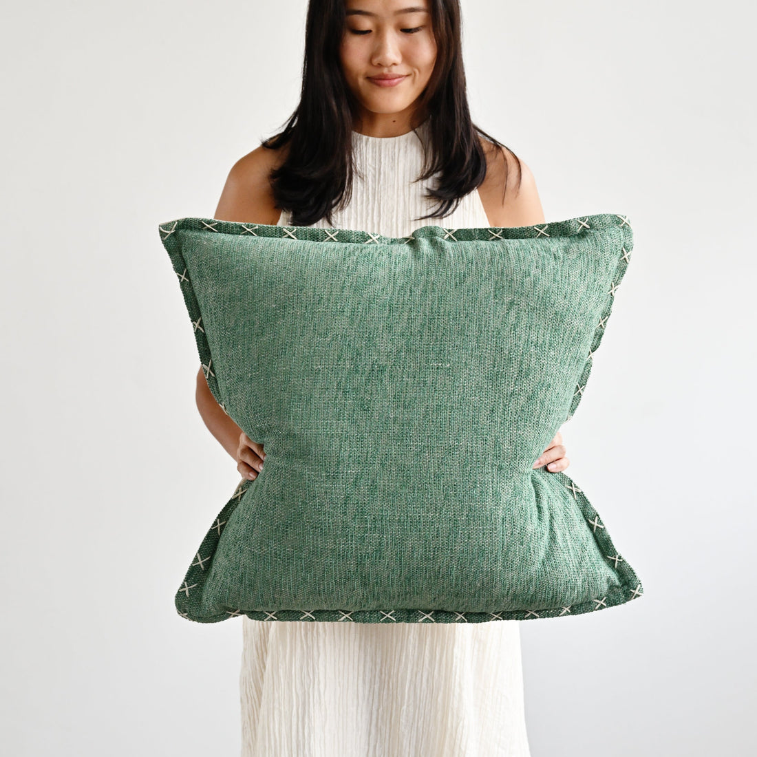 Anaisha Green Cushion Cover