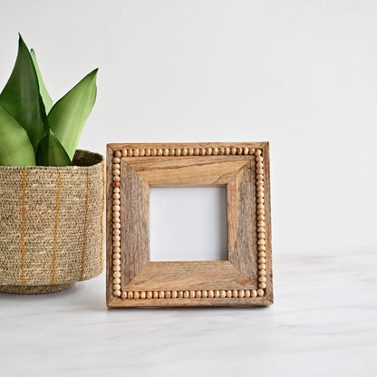 Natural Wooden Photo Frame