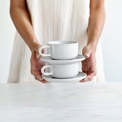 Relic Tea Cup and Saucer - Mist