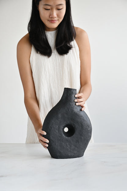 Jodhpur Round Vase with Hole