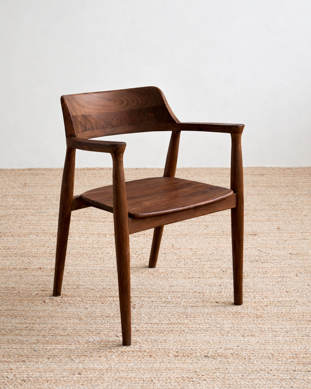 Hiro Dining Chair - Dark Teak