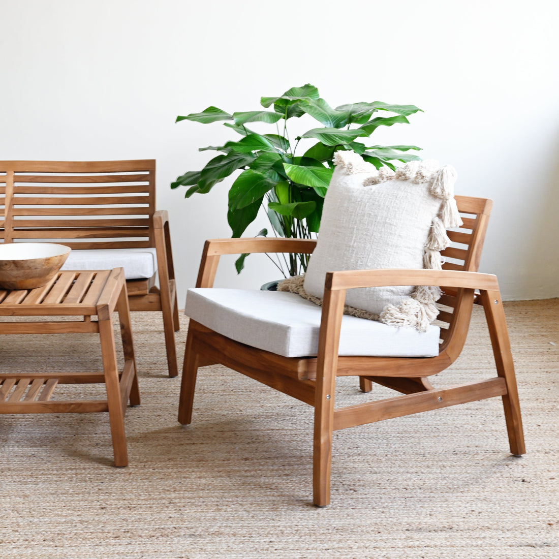 Dover Outdoor Arm Chair with Cushion 10
