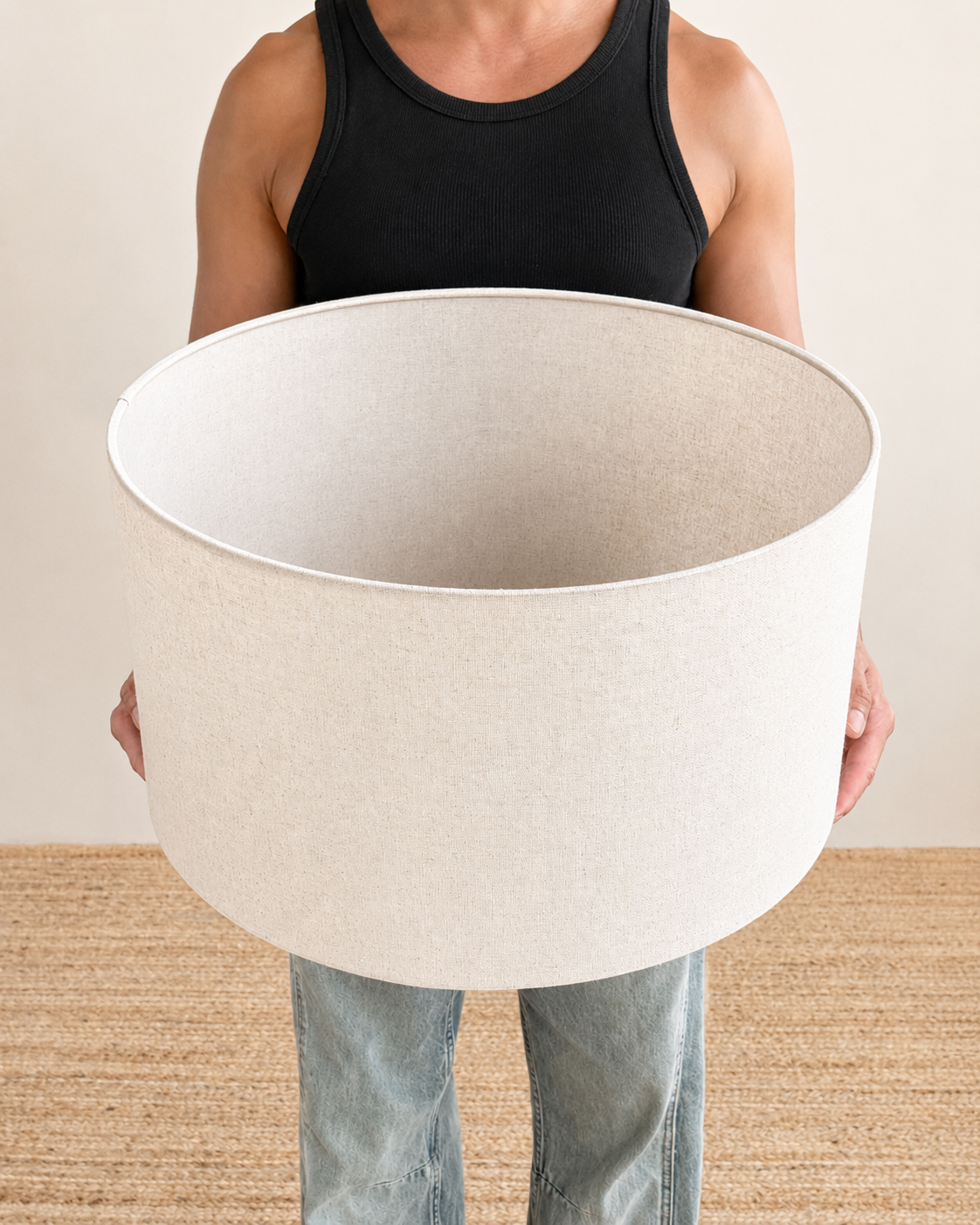 Drum Lampshade - D45cm