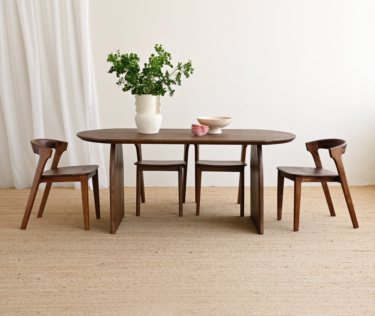 Dune Dining Table - Walnut