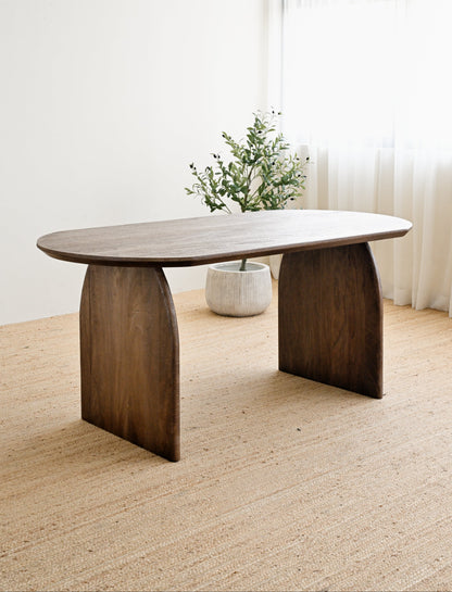 Dune Dining Table - Walnut