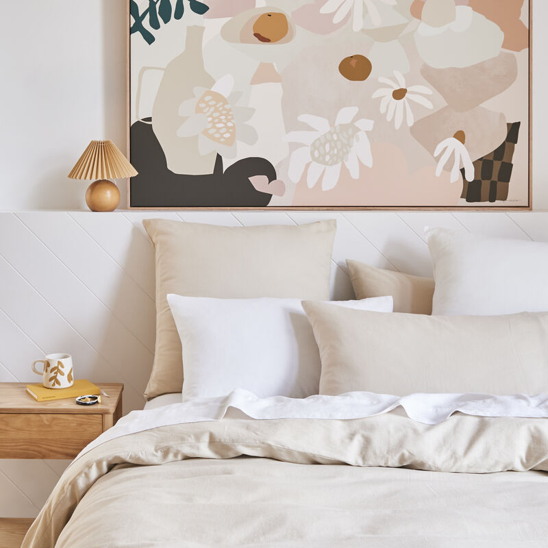 Dream Pillow Case Pair White - 43 x 73 cm