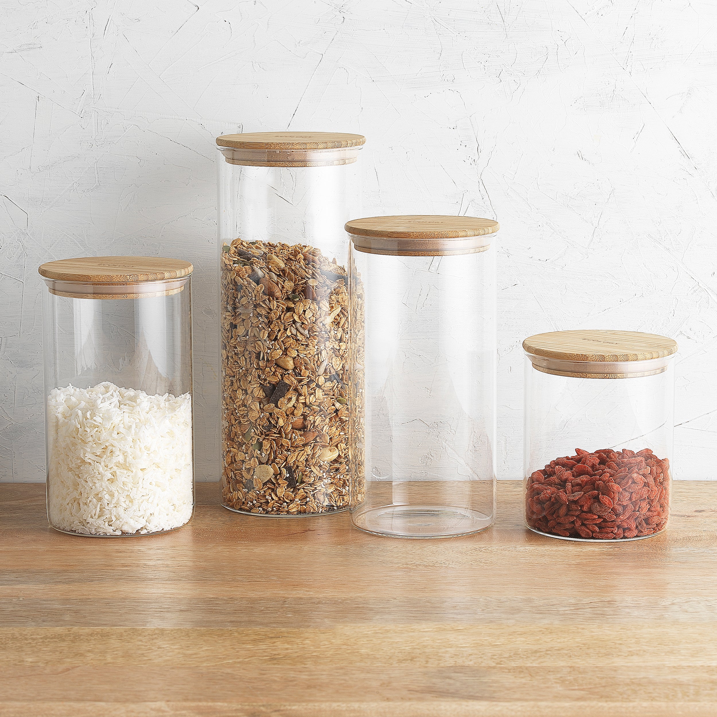 Pantry Round Canisters - Set of 4