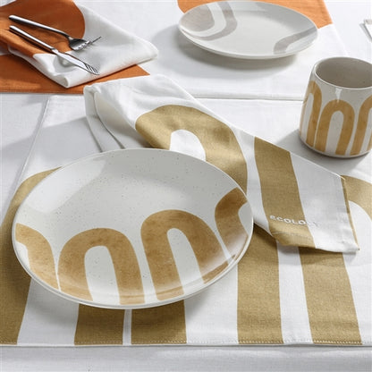 Nomad Side Plate 21cm - Amber