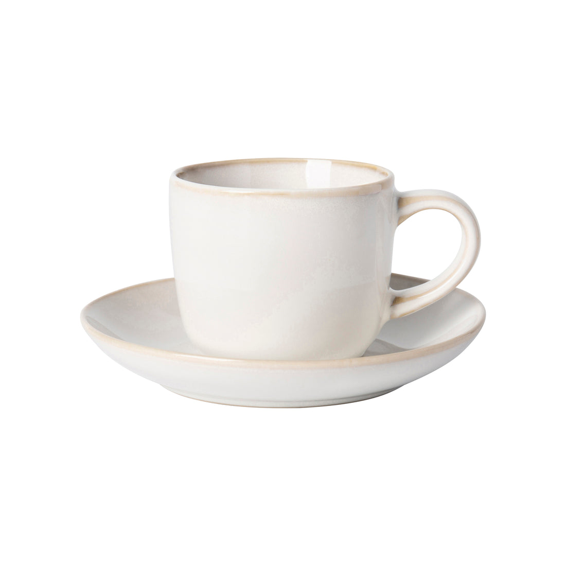 Element Espresso Cup and Saucer Set - Blanc