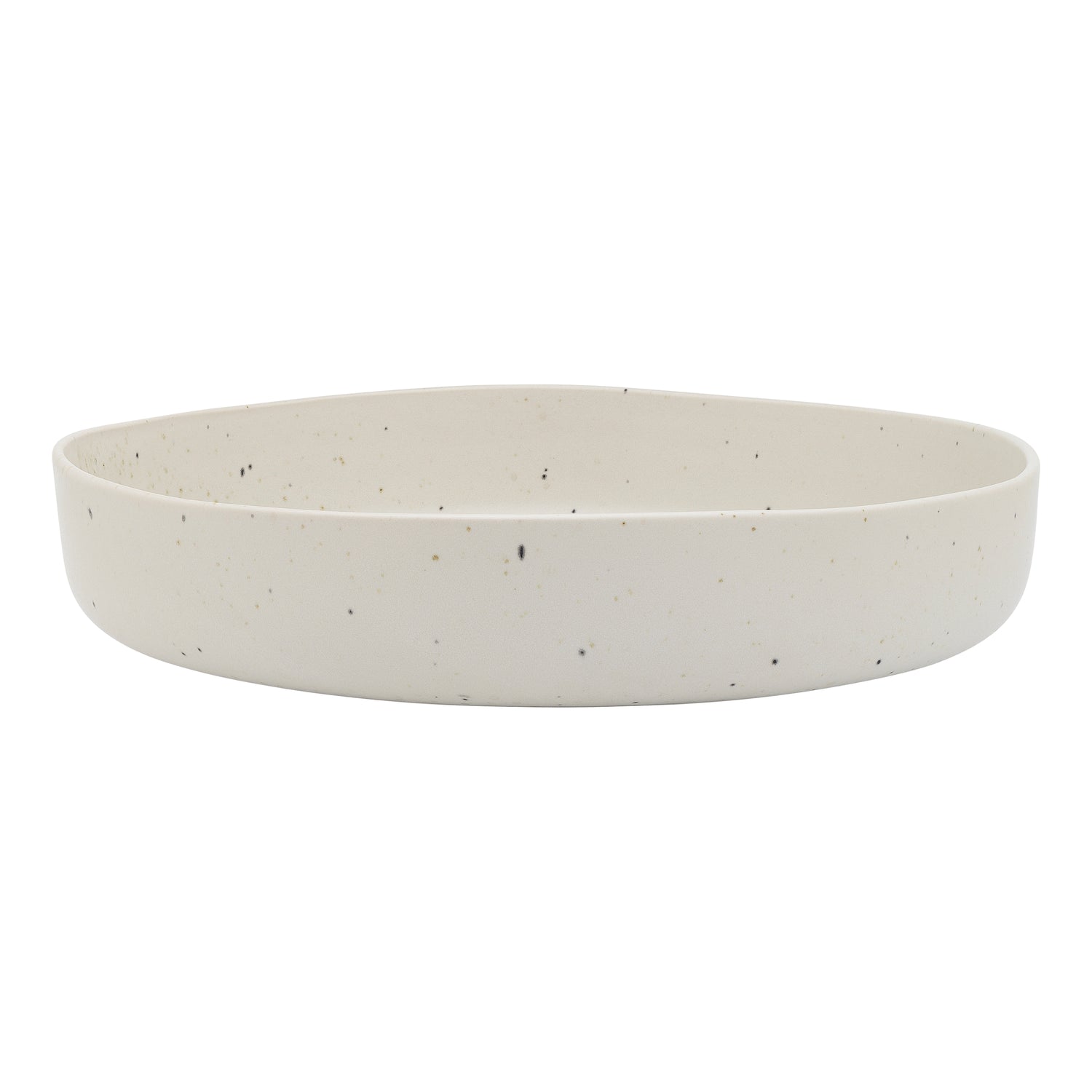 Domus Round Serving Bowl Ecru
