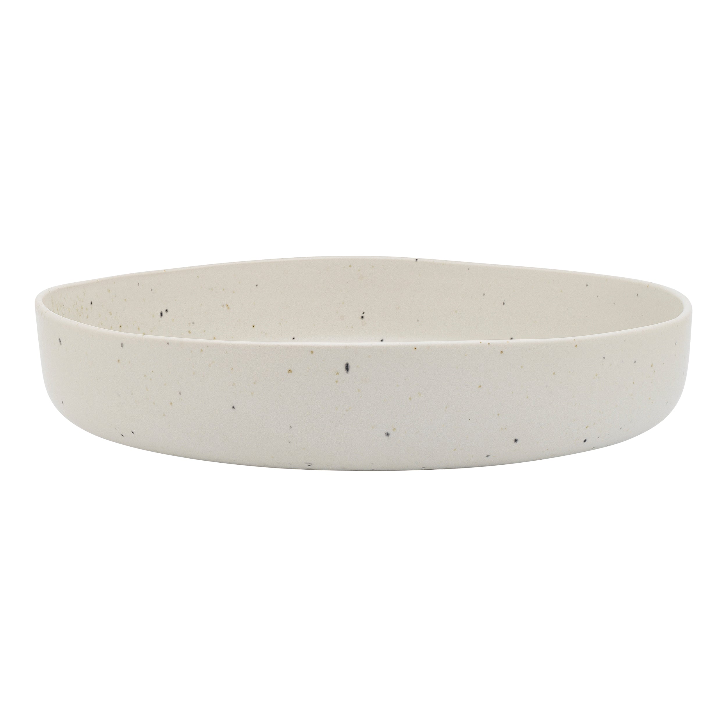 Domus Round Serving Bowl Ecru