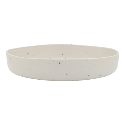 Domus Round Serving Bowl Ecru