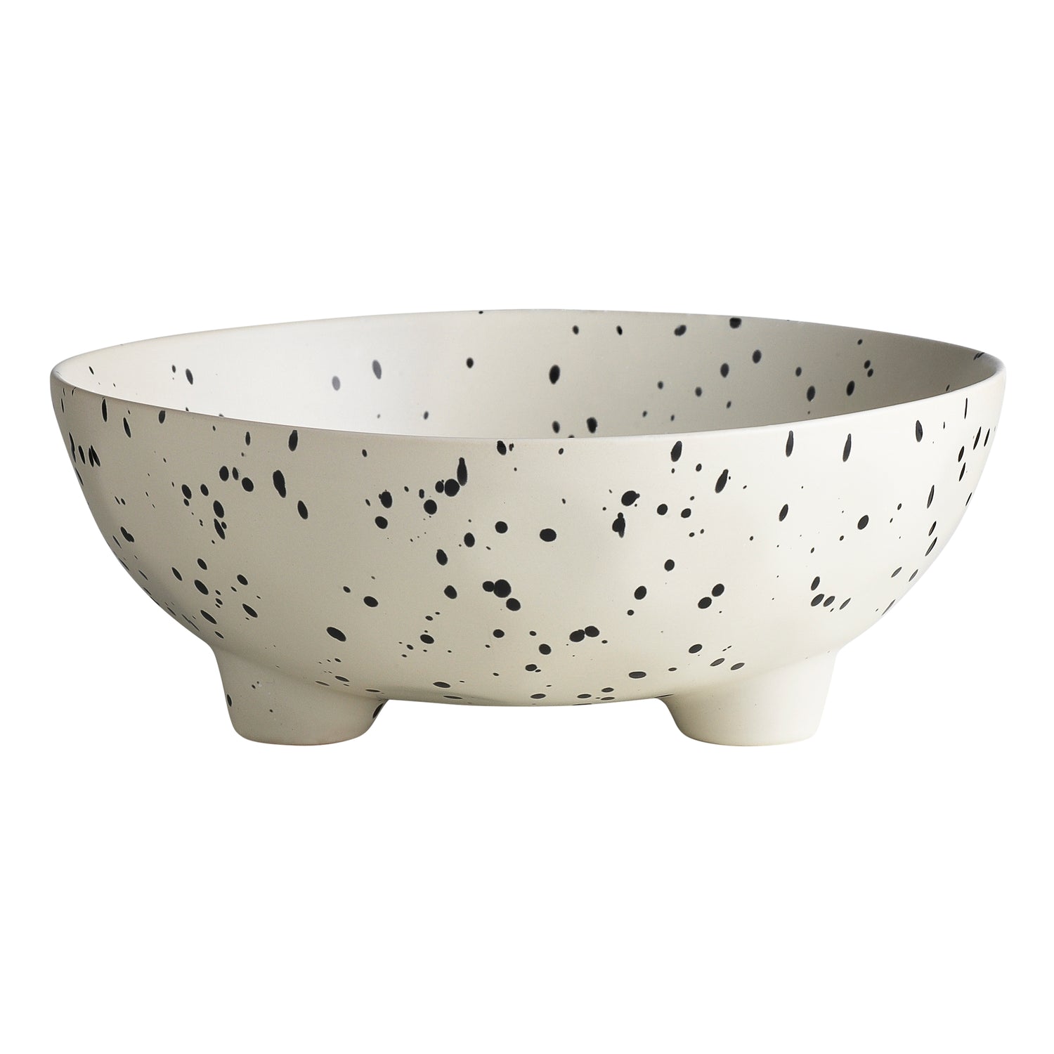 Speckle Chunky Legs Bowl - Polka