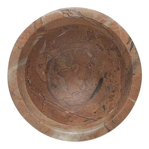 Earth Red Marble Round Bowl - 9cm