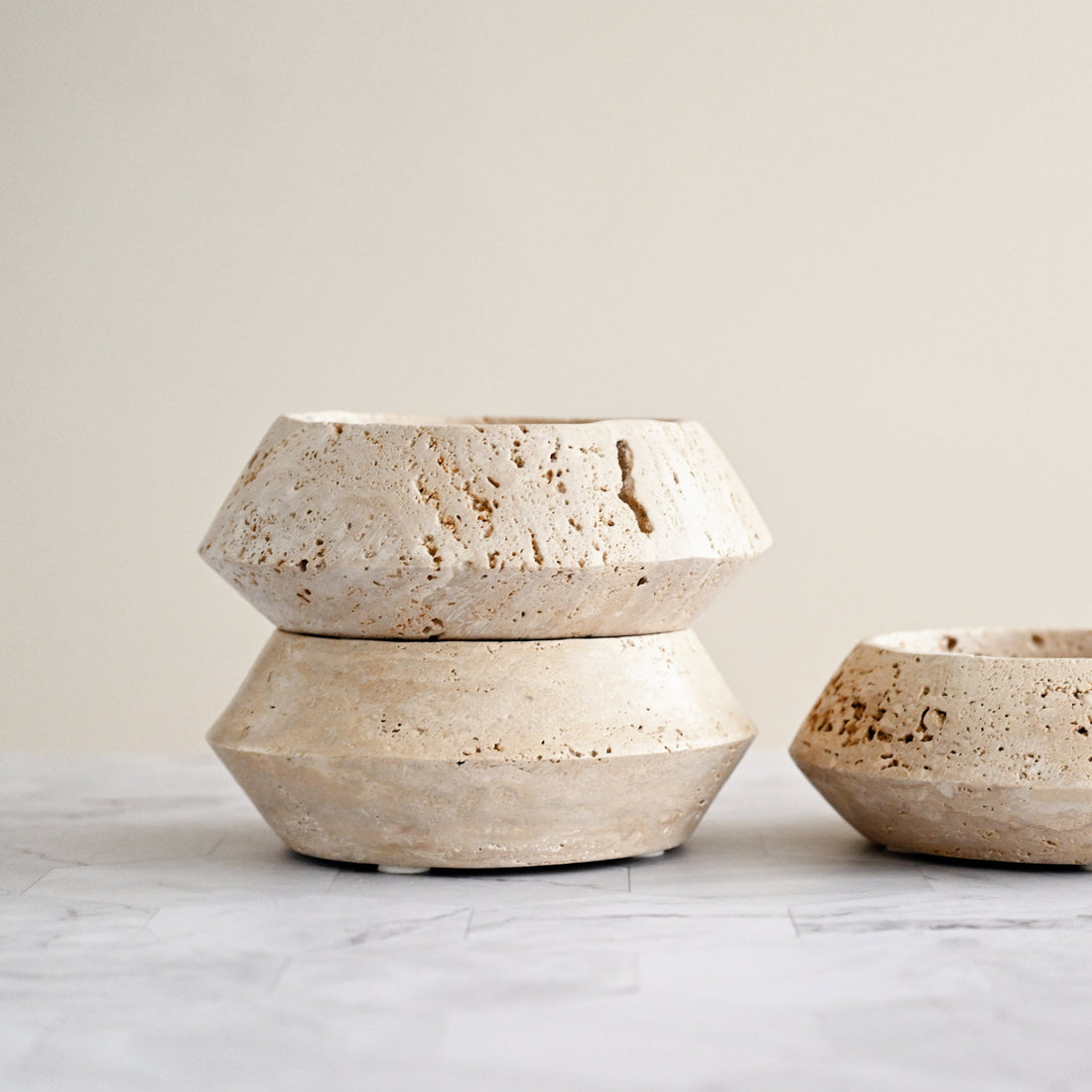 Earth Traventine Side Bowl - 14.5cm