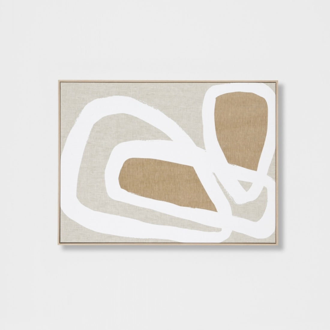 Entangled White 2 Print