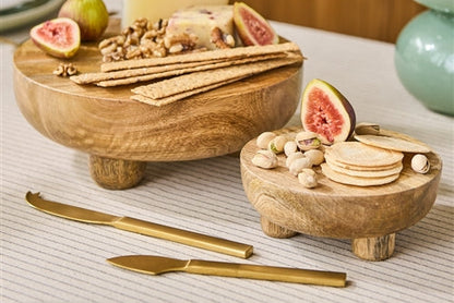 Forge 3pc Cheese Set - Matte Gold 3