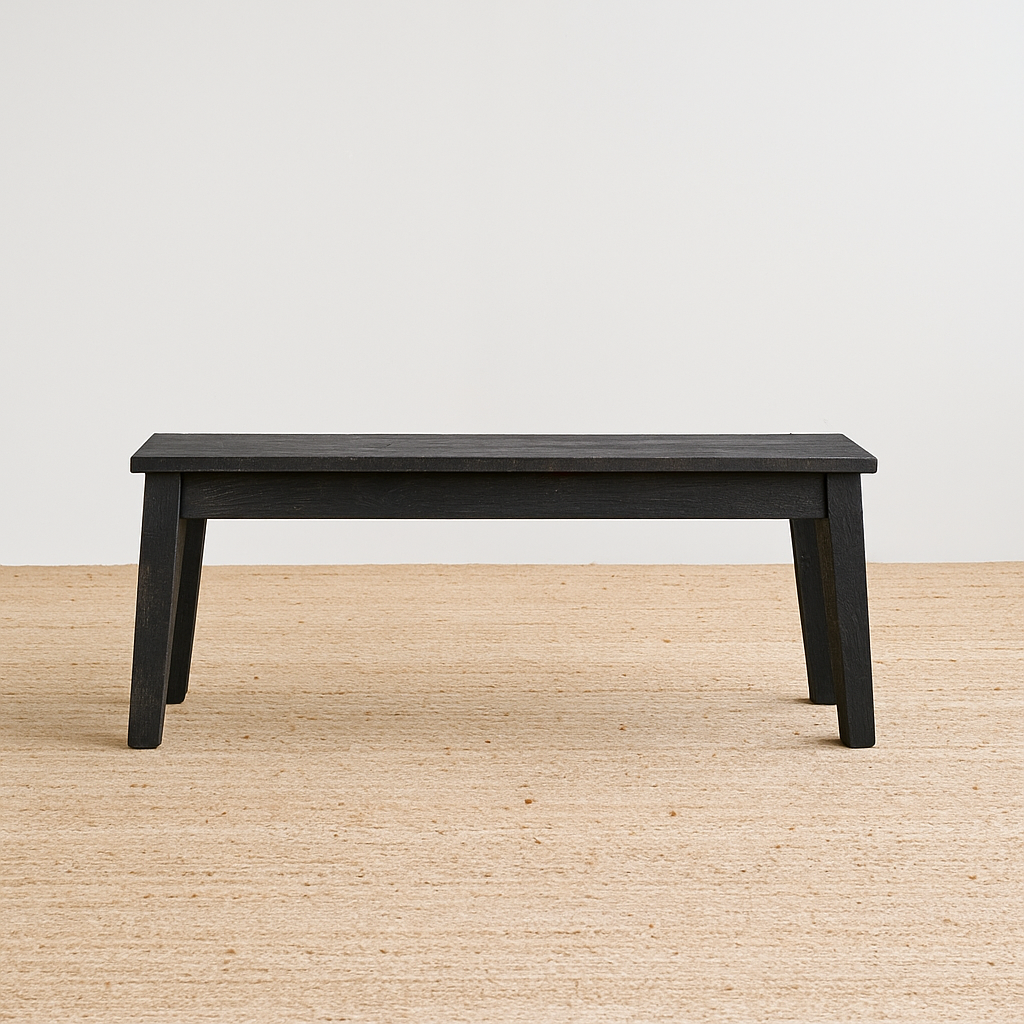 Gili Bench - Rustic Black