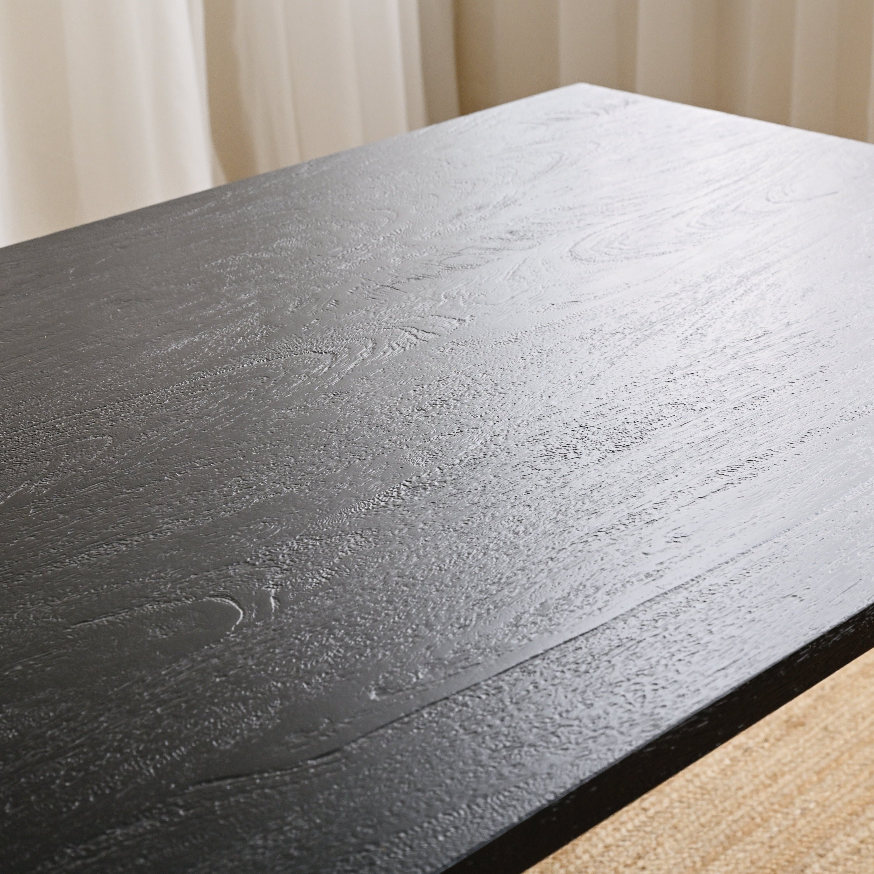 Gili Bench - Rustic Black