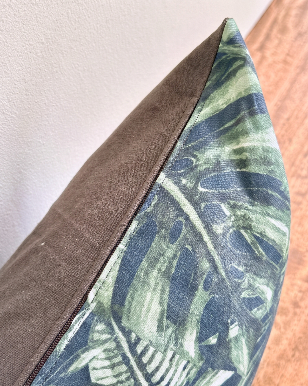 Green Rainforest Cushion Cover - 85 x 35 cm