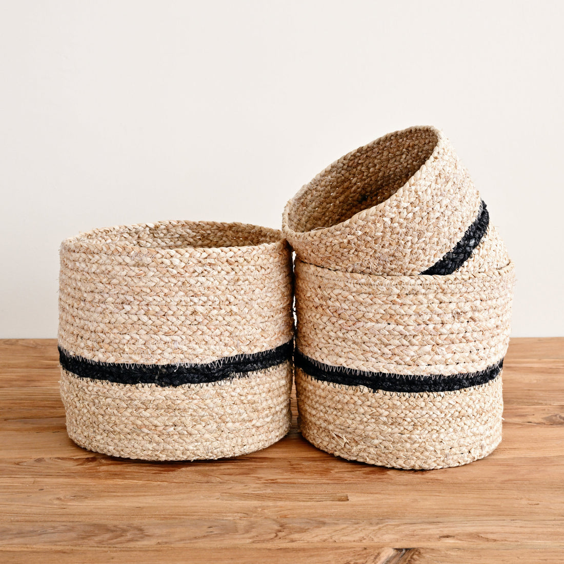 Harvest Cylinder Basket - Natural