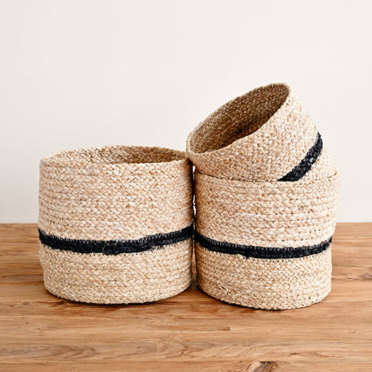 Harvest Cylinder Basket - Natural
