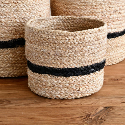 Harvest Cylinder Basket - Natural 3