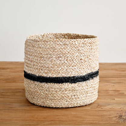 Harvest Cylinder Basket - Natural 4