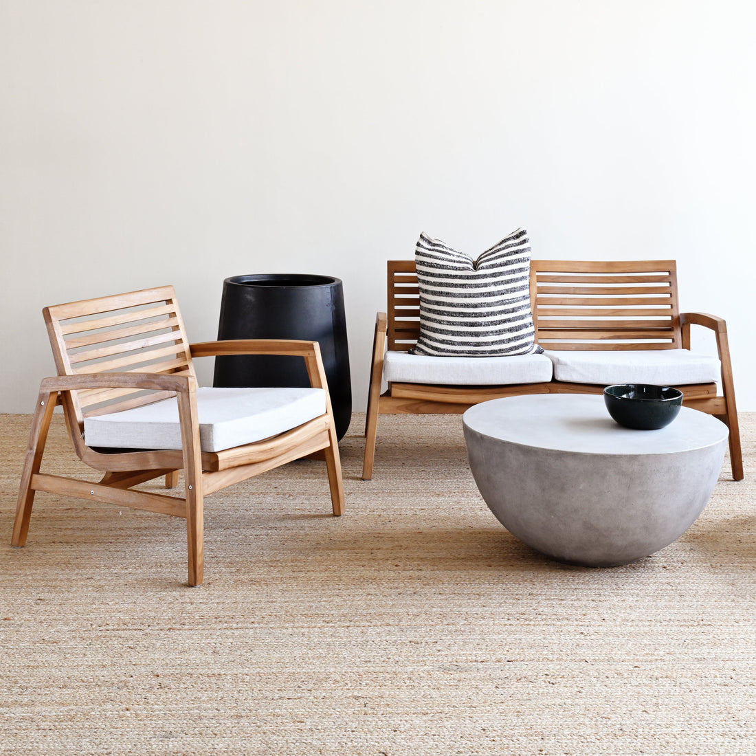 Hemisphere Concrete Coffee Table 6
