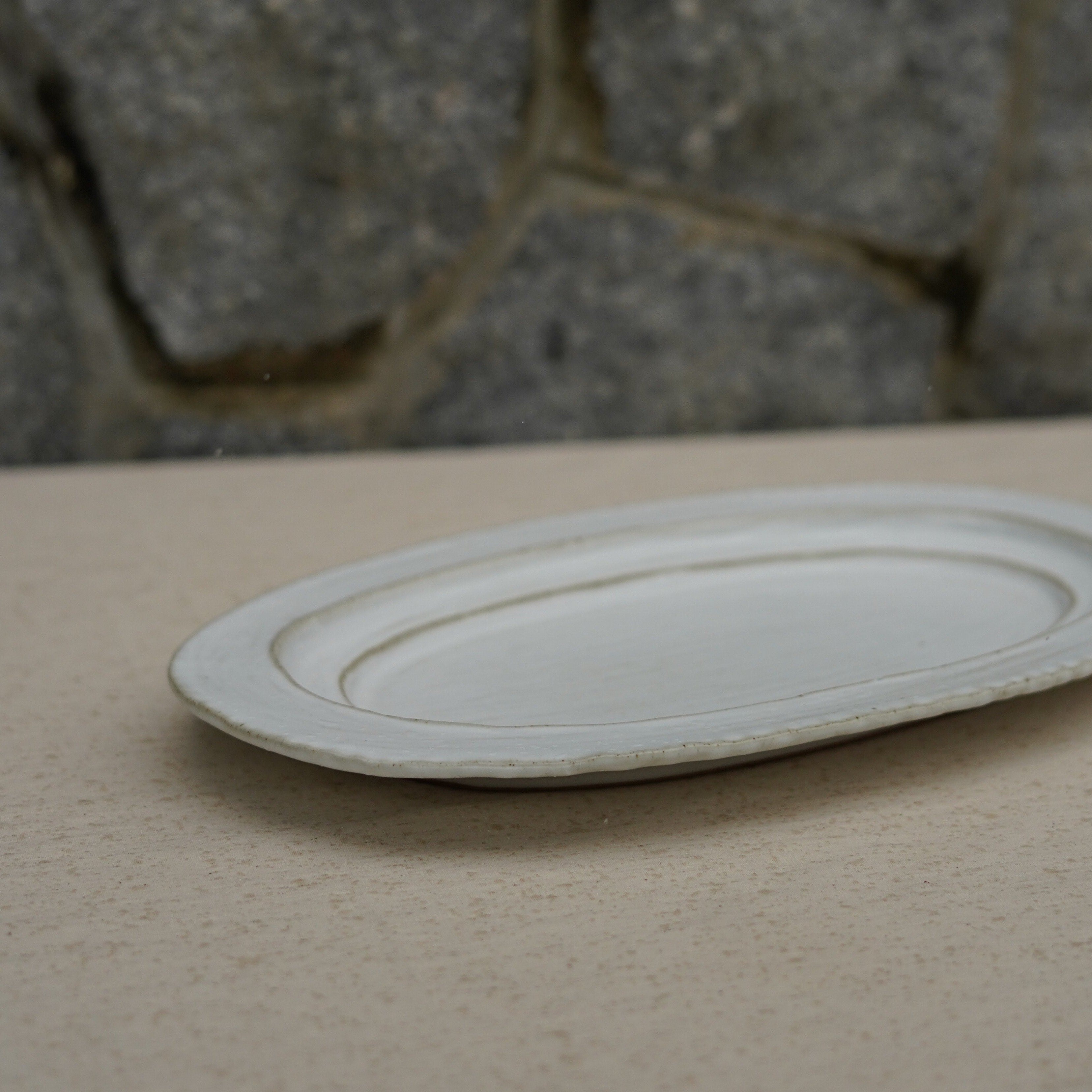 FREE GIFT: White Rustic Serving Platter