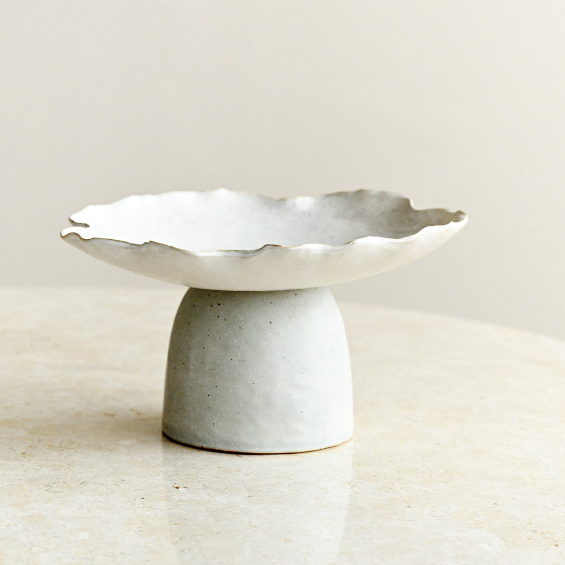 Inlet Large Footed Plate - 30cm 1