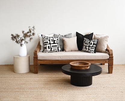 Ito Concrete Side Table - Beige 14