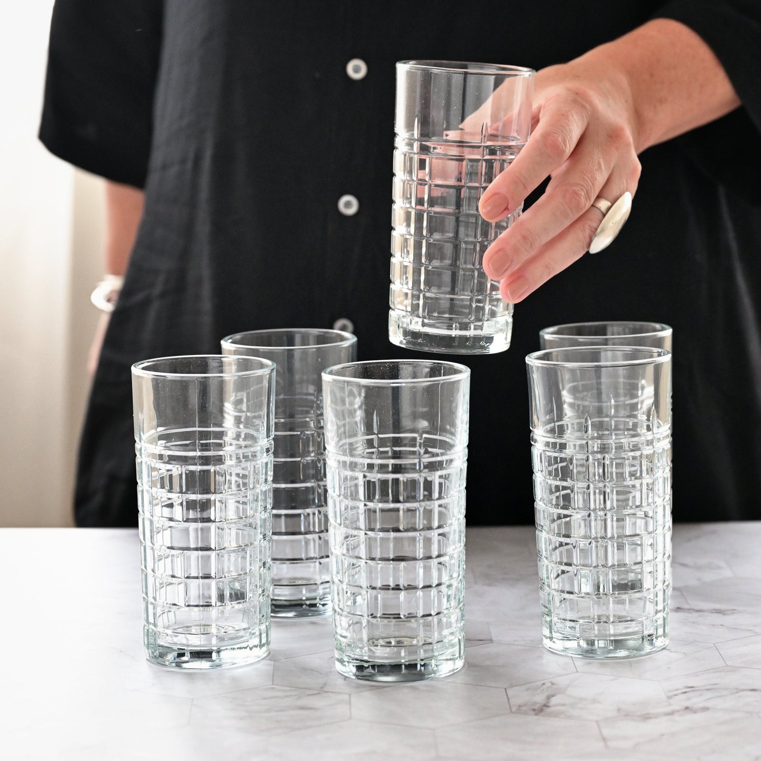 Jasper Hi Ball Tumblers 320ml - Set of 6