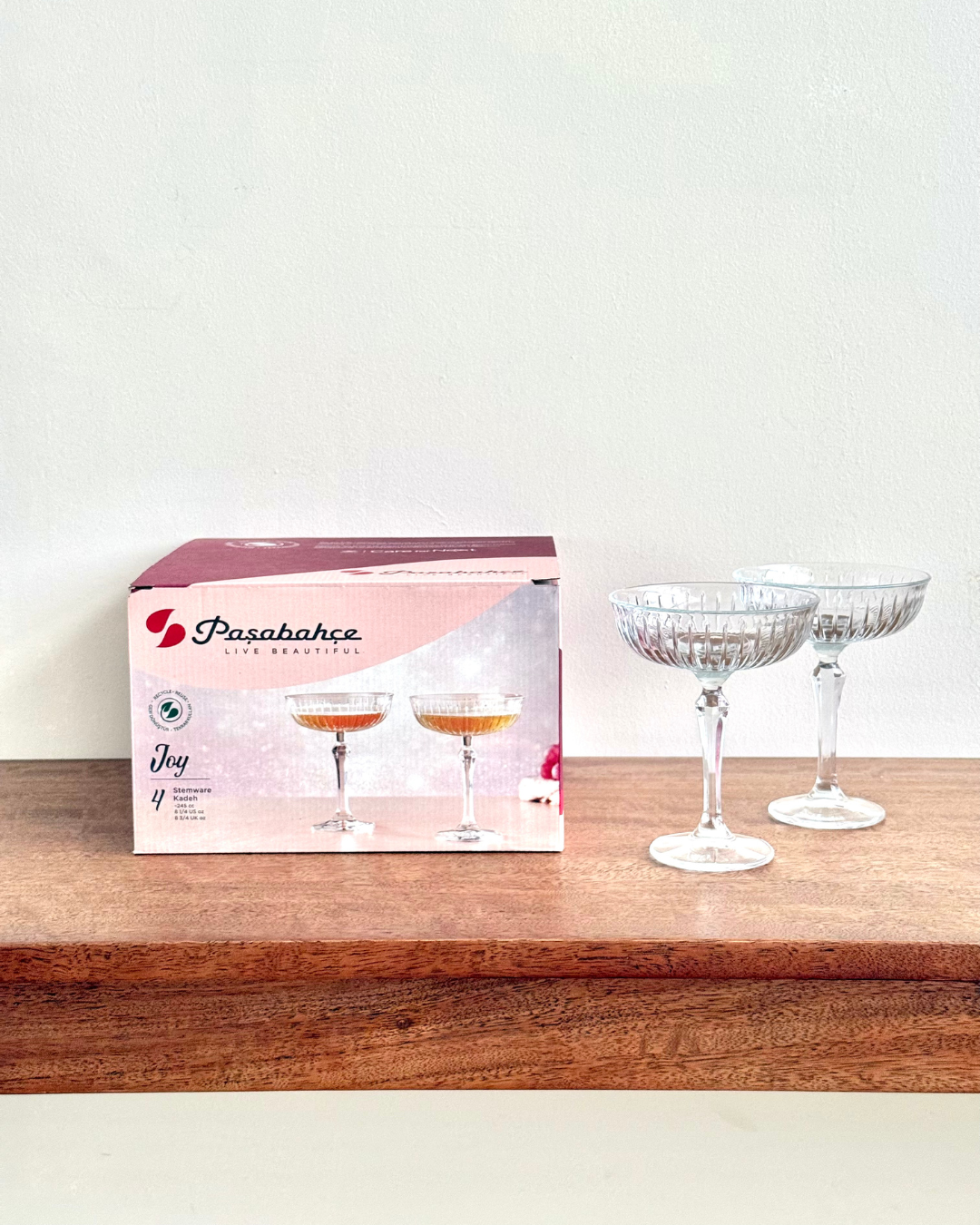 Joy Champagne Coupe 245ml - Set of 4