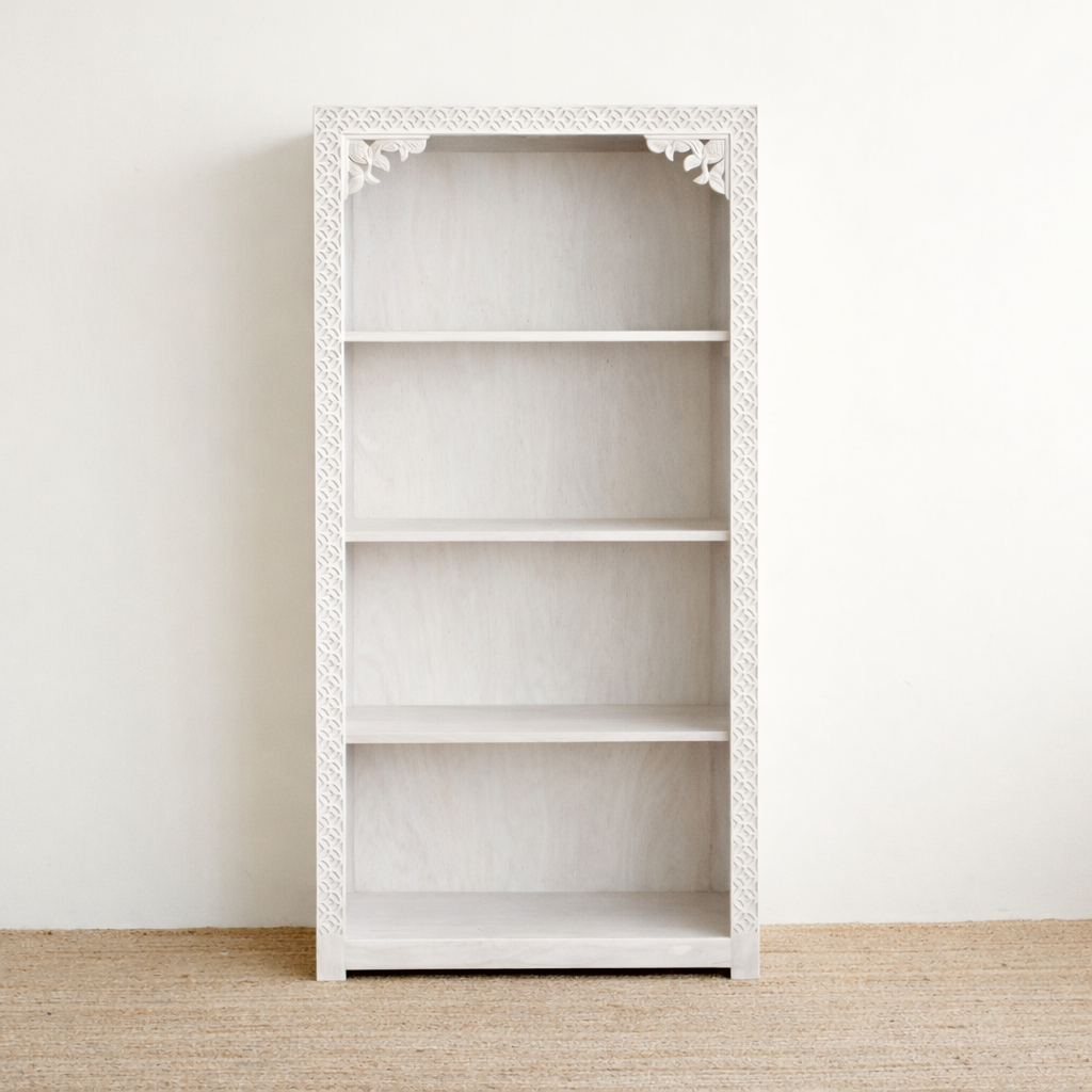 Ketok Bookshelf - White Wash