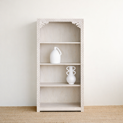 Ketok Bookshelf - White Wash