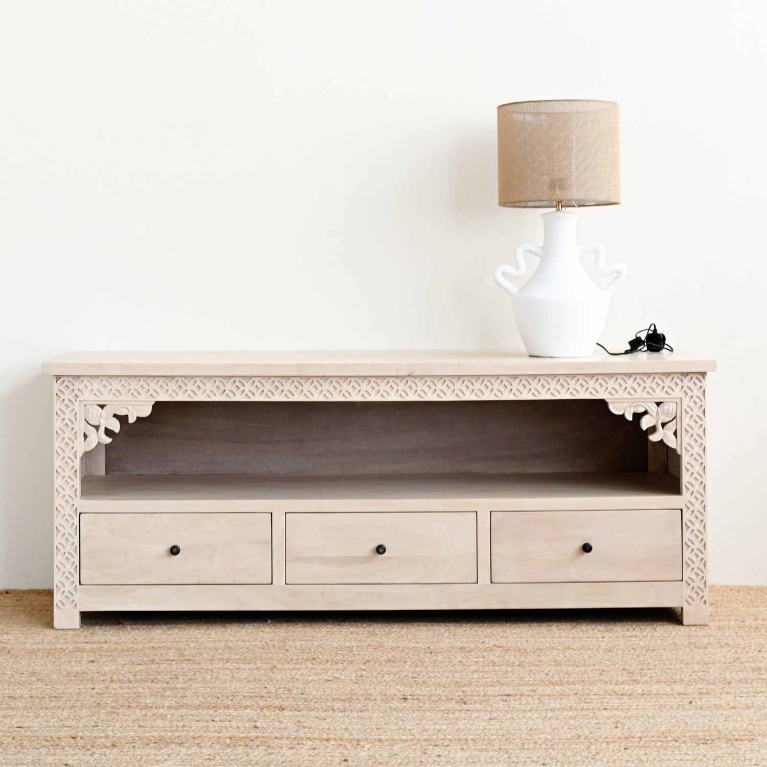 Ketok TV Cabinet - Light Natural 2