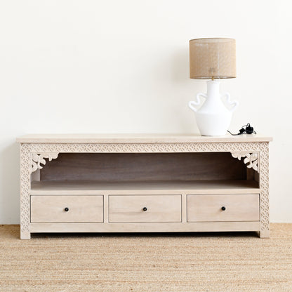 Ketok TV Cabinet - Light Natural 2