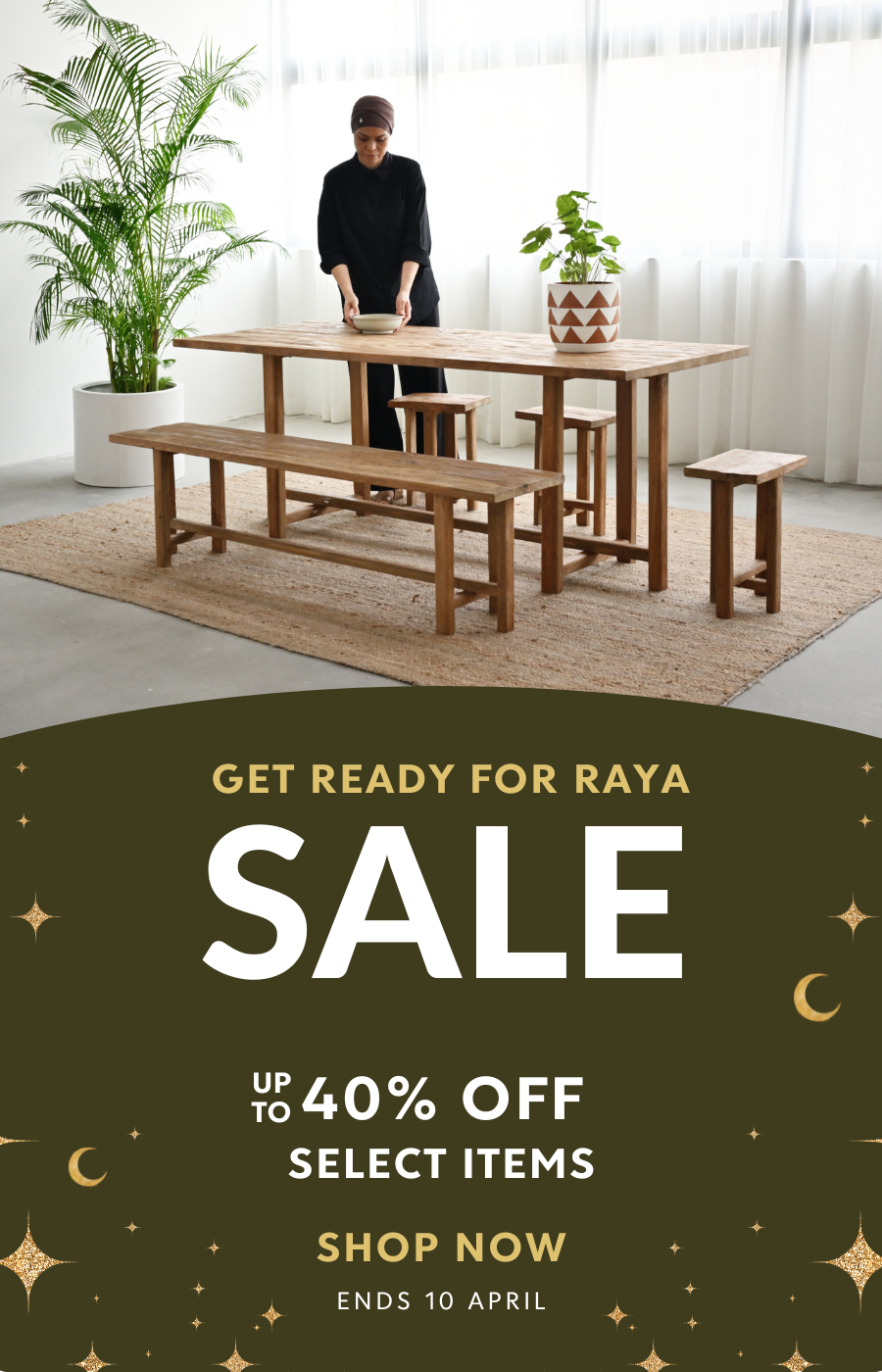 Furniture and accessories designed for exotic tropical living