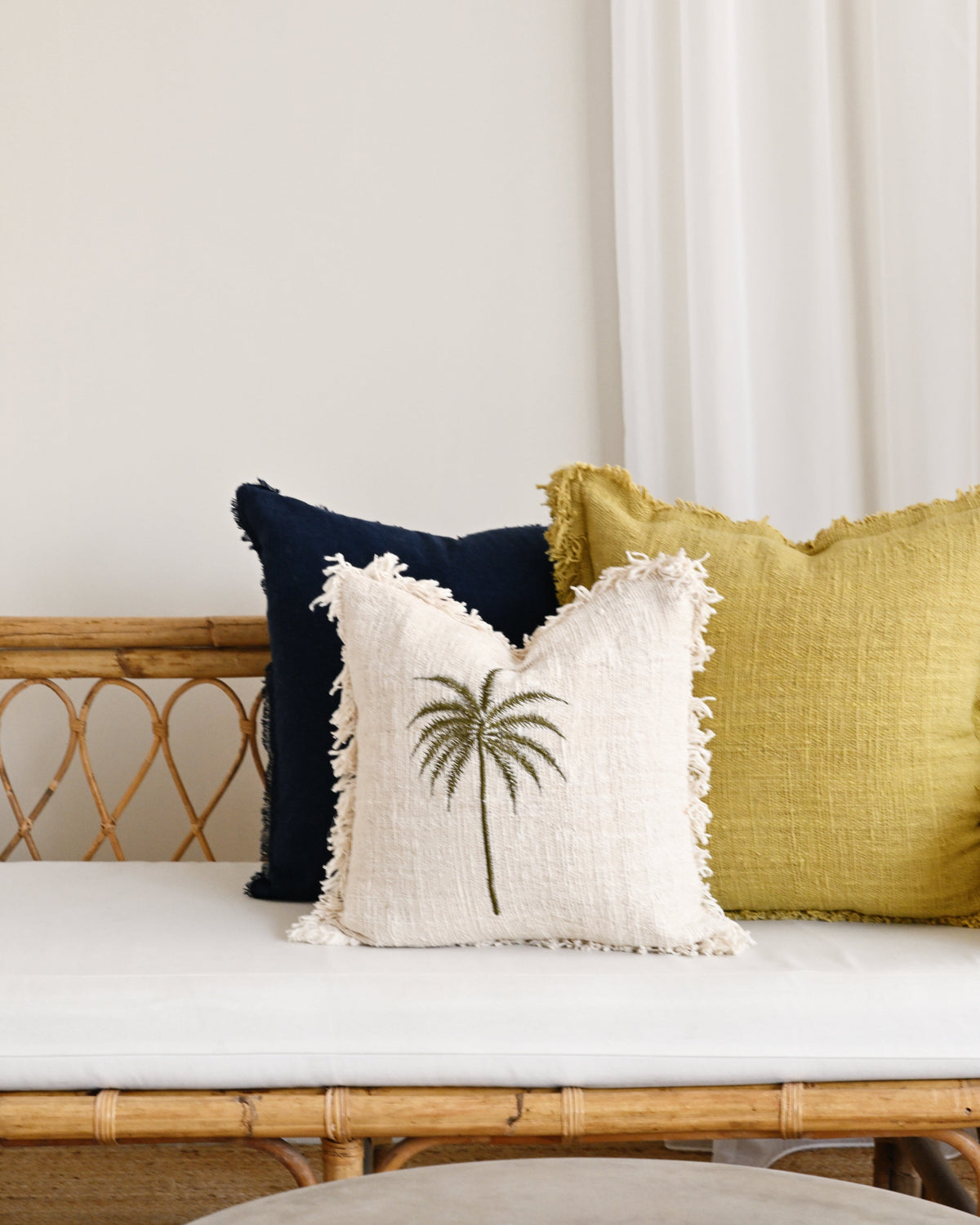 Leah Palm Tree Cushion 45cm x 45cm