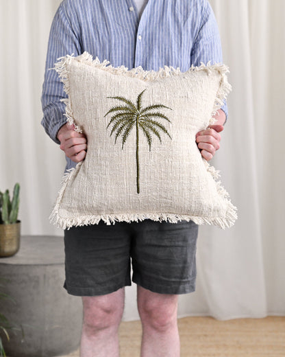 Leah Palm Tree Cushion 45cm x 45cm