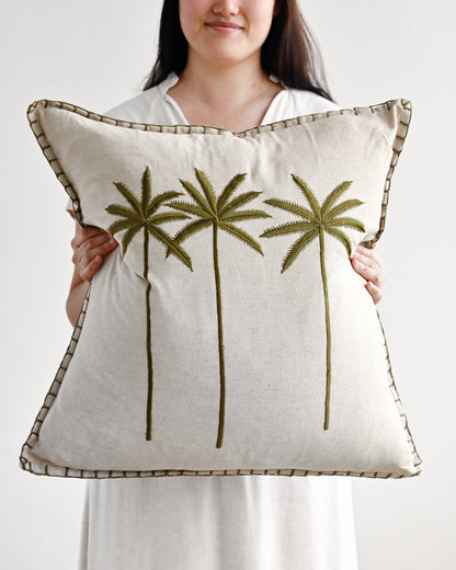 Lillian Palm Tree Cushion Cover - 45cm x 45cm