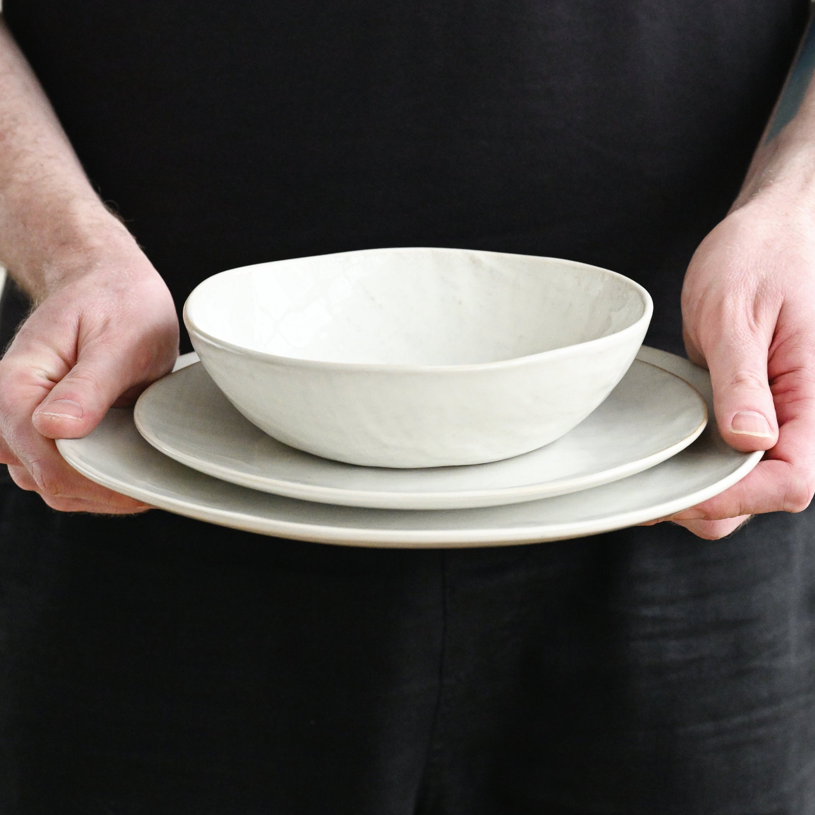 Linen Birch Dinner Set (12pcs)
