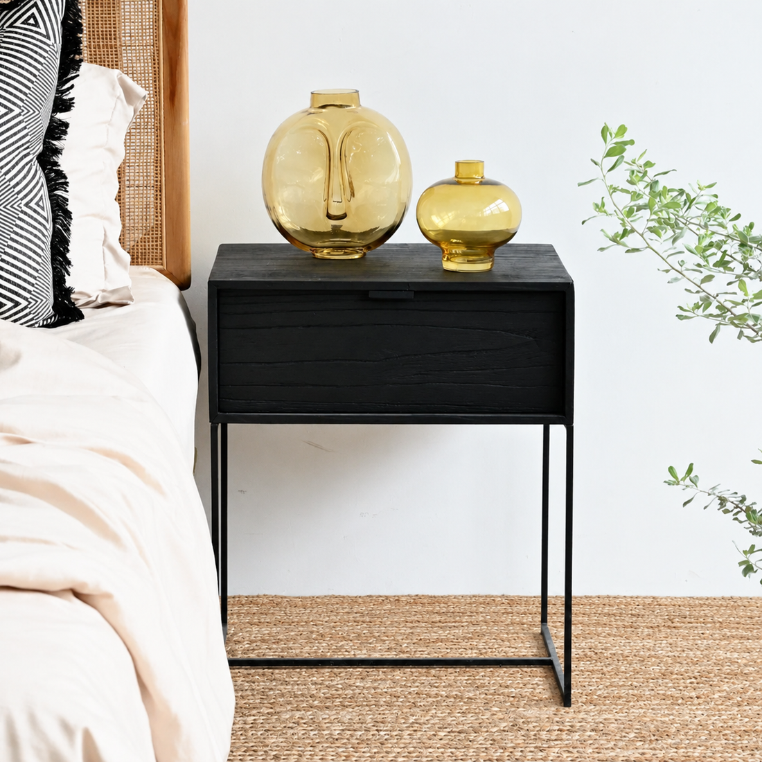 Lola Side Table - Black